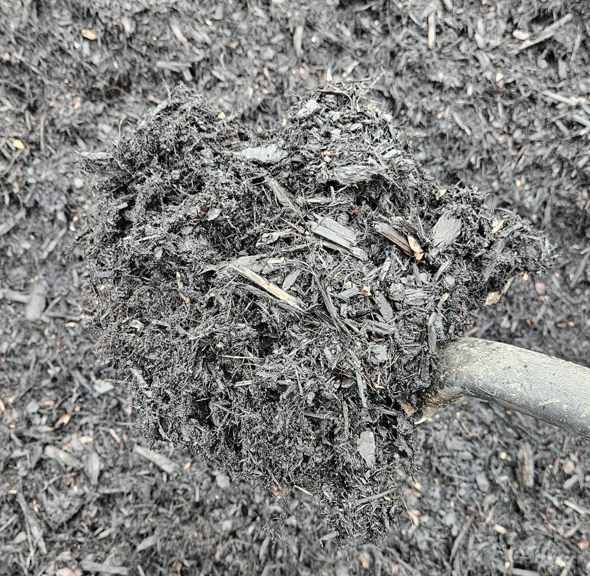 BLACK DYED MULCH BLACK DYED MULCH